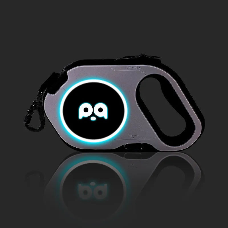 5M Retractable Dog Leash With LED Night Visibility