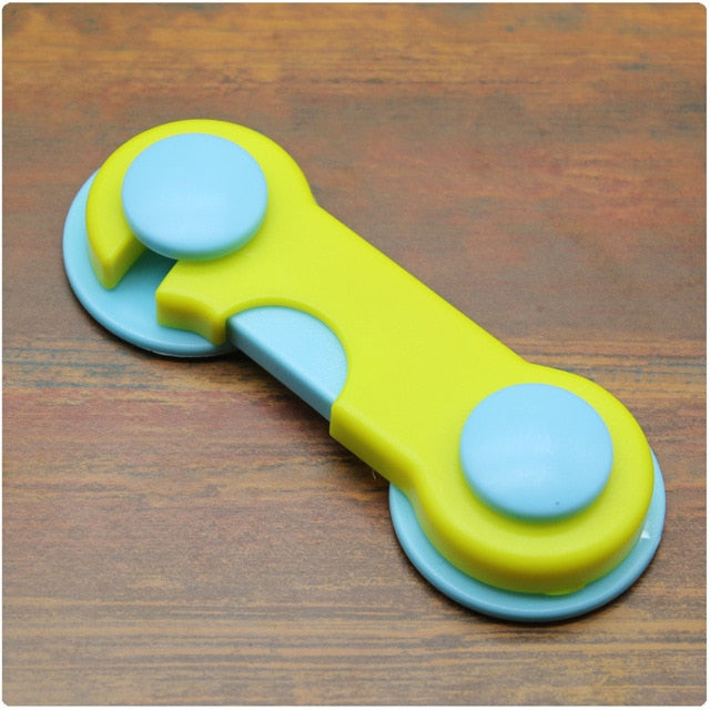 Cabinet Locks Child Safety 5-Pack No Drill Adhesive