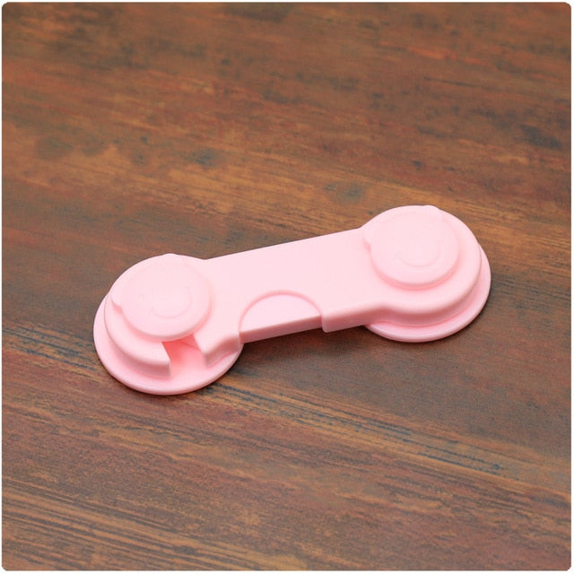 Cabinet Locks Child Safety 5-Pack No Drill Adhesive
