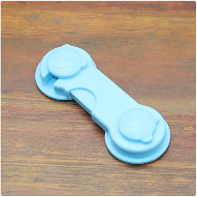 Cabinet Locks Child Safety 5-Pack No Drill Adhesive