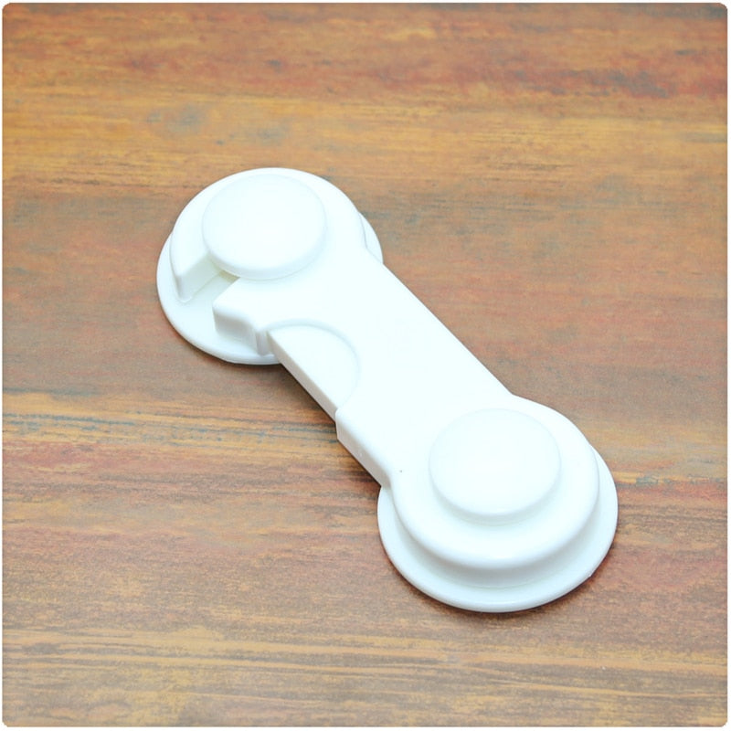 Cabinet Locks Child Safety 5-Pack No Drill Adhesive
