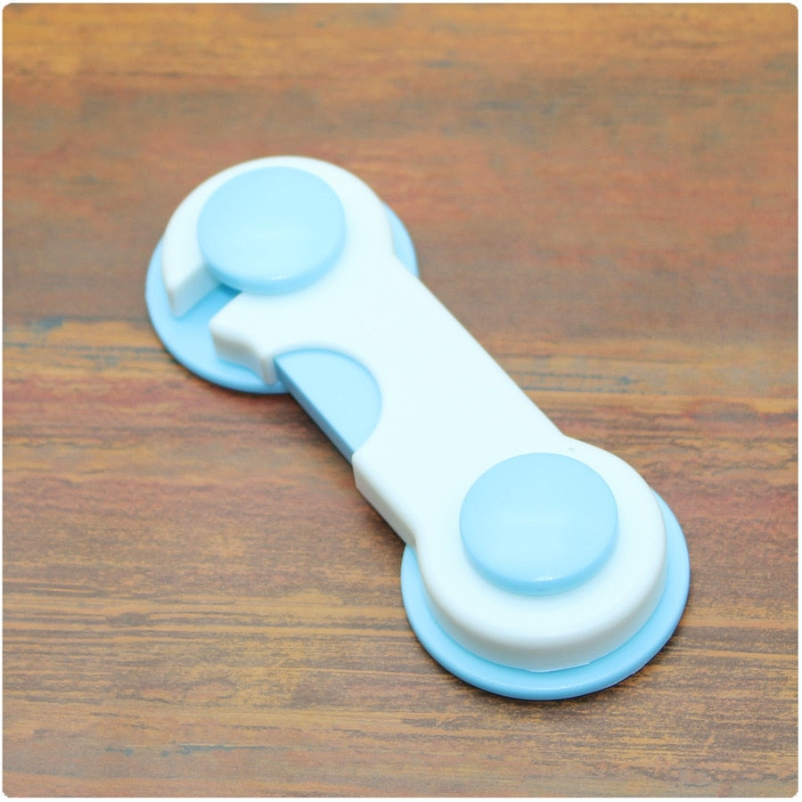 Cabinet Locks Child Safety 5-Pack No Drill Adhesive