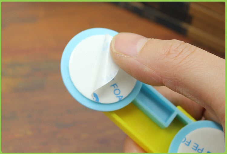 Cabinet Locks Child Safety 5-Pack No Drill Adhesive