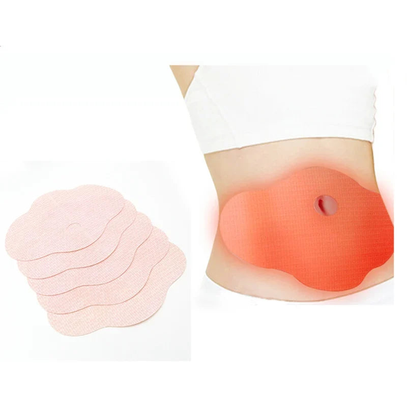 Navel Slimming Patch Set, 5 Pcs, Easy Daily Stick-On