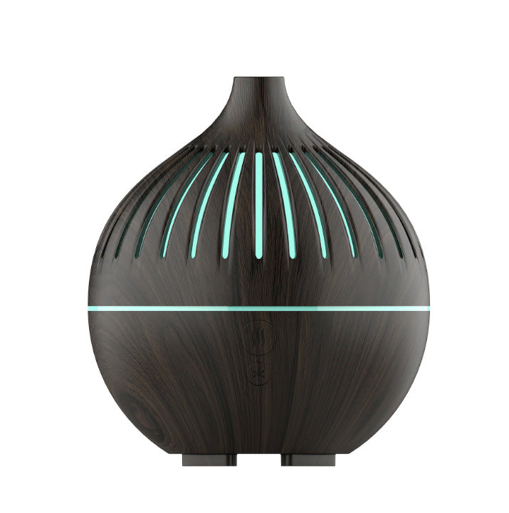 Wood Grain USB Aroma Diffuser Humidifier for Bedroom