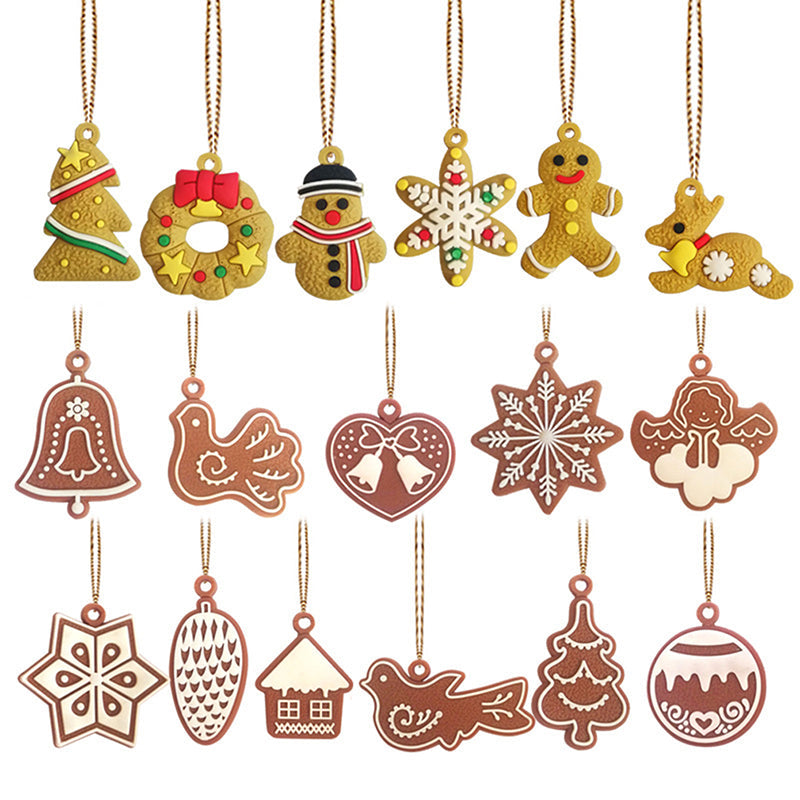 Mini Gingerbread Christmas Ornaments for Festive Decor