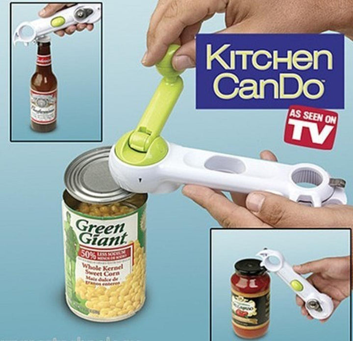 Handheld 6-in-1 Kitchen Can, Bottle & Jar Opener Tool