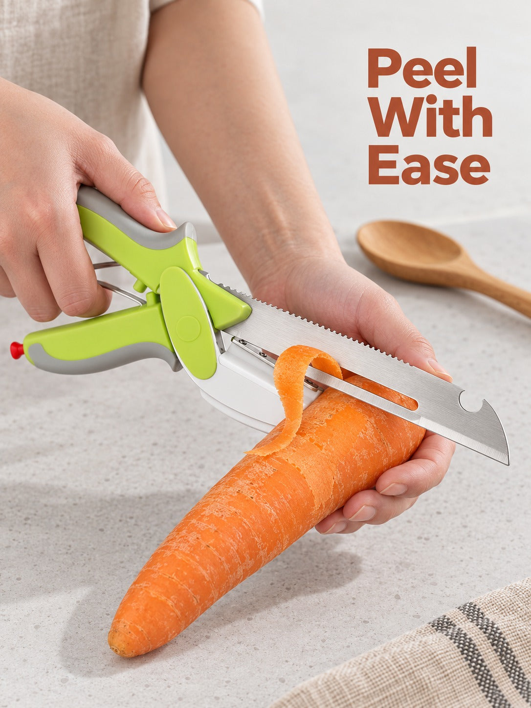 6-in-1 Stainless Steel Kitchen Scissors for Fish and Meat