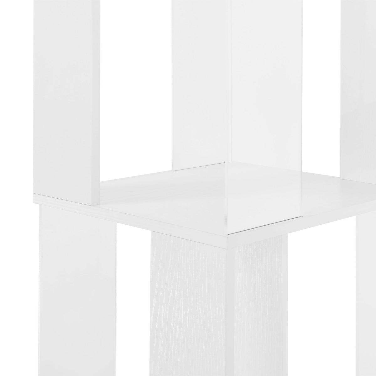 Rotating 6-Tier Bookshelf for Small Rooms and Study Desks