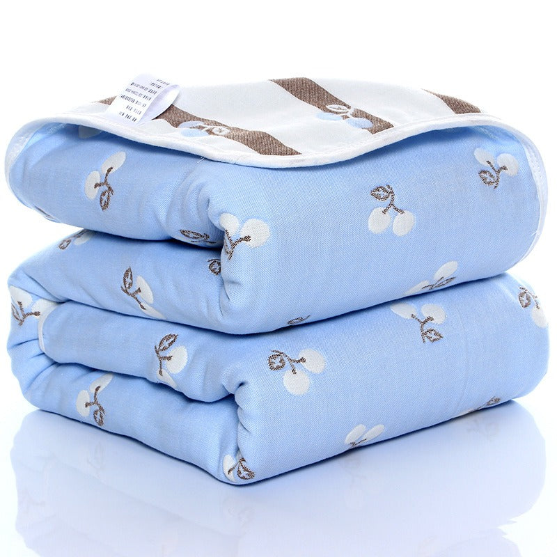 Six-Layer Gauze Baby Blanket & Towel Set for Bath