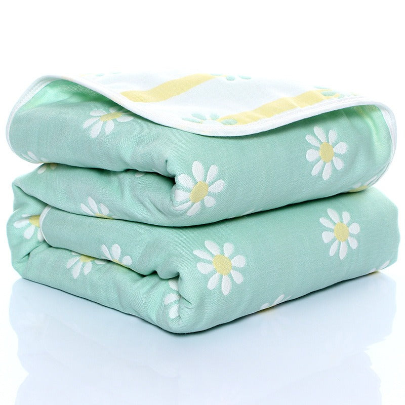 Six-Layer Gauze Baby Blanket & Towel Set for Bath