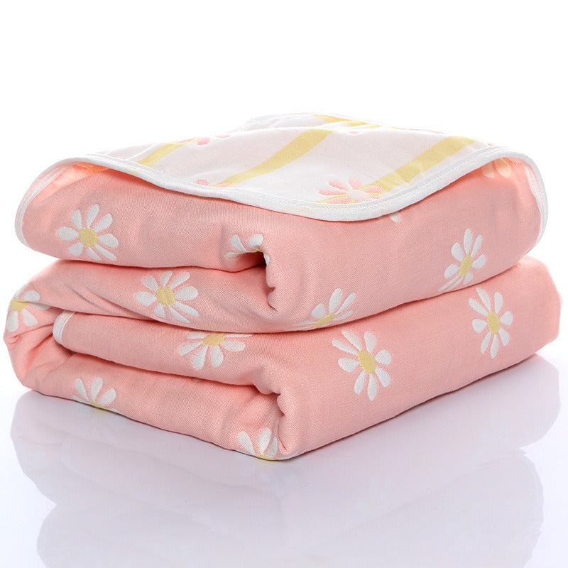 Six-Layer Gauze Baby Blanket & Towel Set for Bath