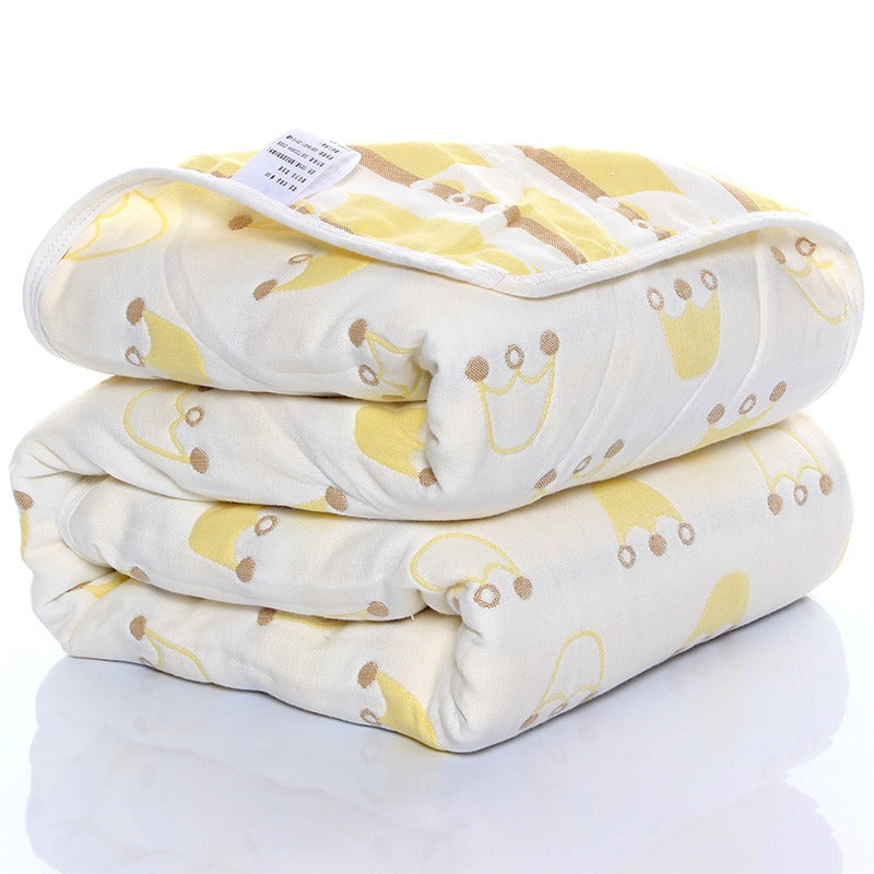 Six-Layer Gauze Baby Blanket & Towel Set for Bath