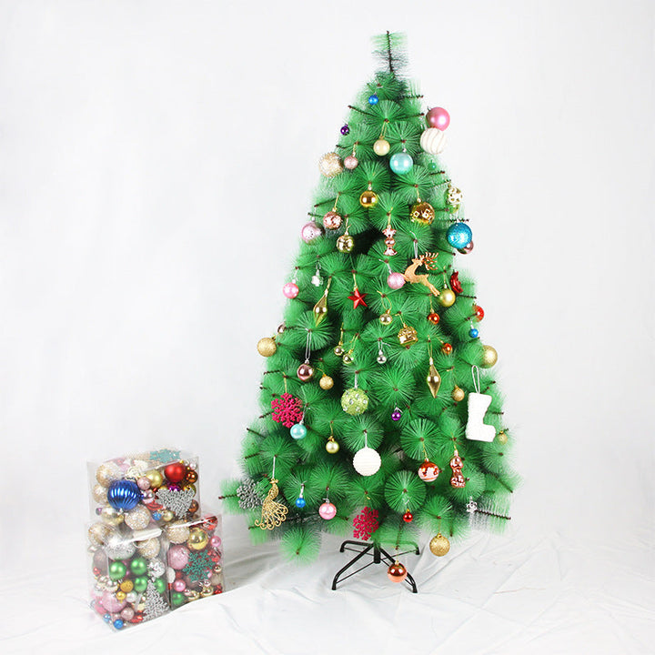 Christmas Tree Decorations Set: 60–70 Colorful Ornaments