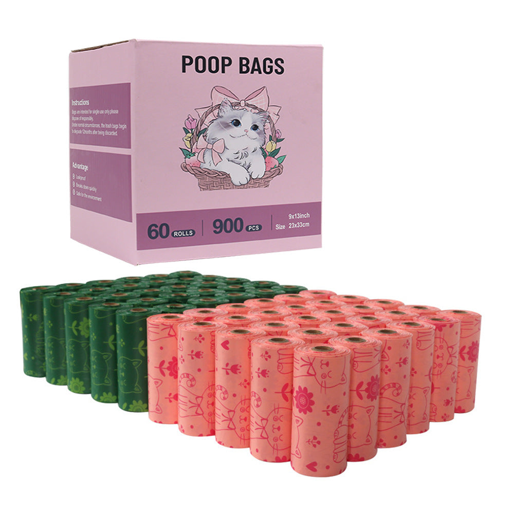 Dog Poop Bags, 900 Extra-Thick Leak-Proof Waste Bags
