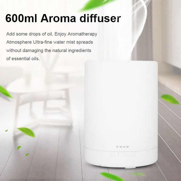 600ml Aromatherapy Humidifier with Colour Night Light