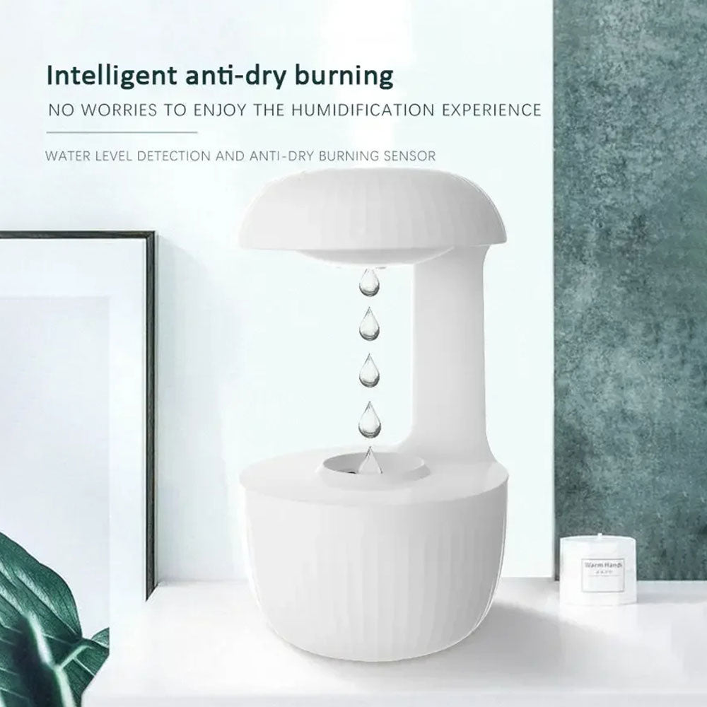 Ultrasonic Humidifier 600ml with Dry-Burn Protection