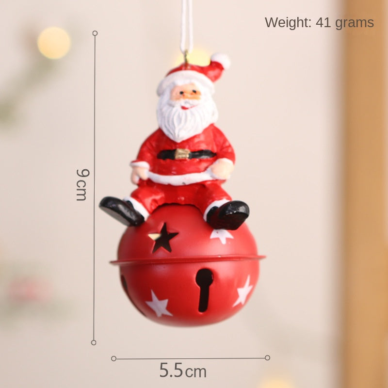 Metal Christmas Ornaments for a Whimsical Tree Display