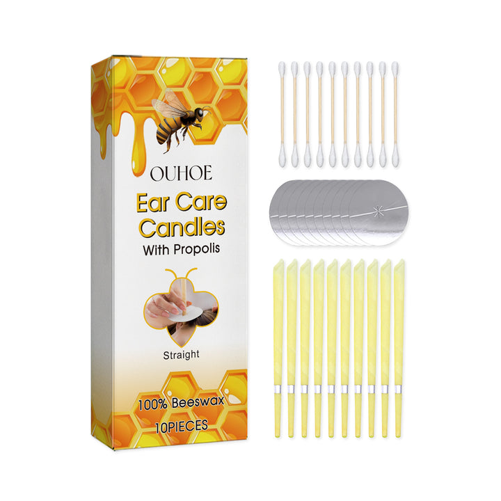 Beeswax Ear Candle Set for a Gentle Wellness Ritual