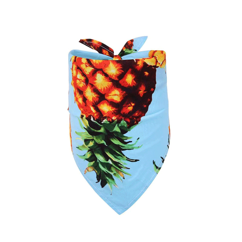 Cotton Pet Bandana Scarf for Playful Summer Style