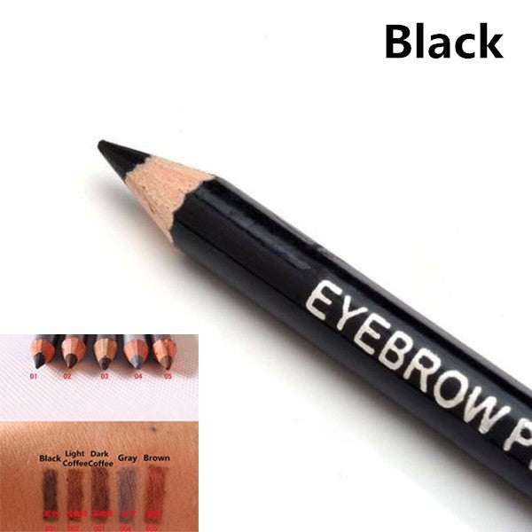 Waterproof Eyebrow Pencil with Spoolie for Defined Brows
