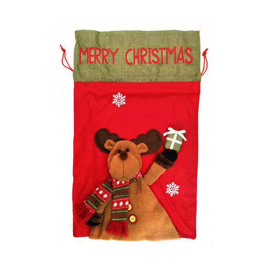 Christmas Gift Bags: Reusable Character Treat Pouches