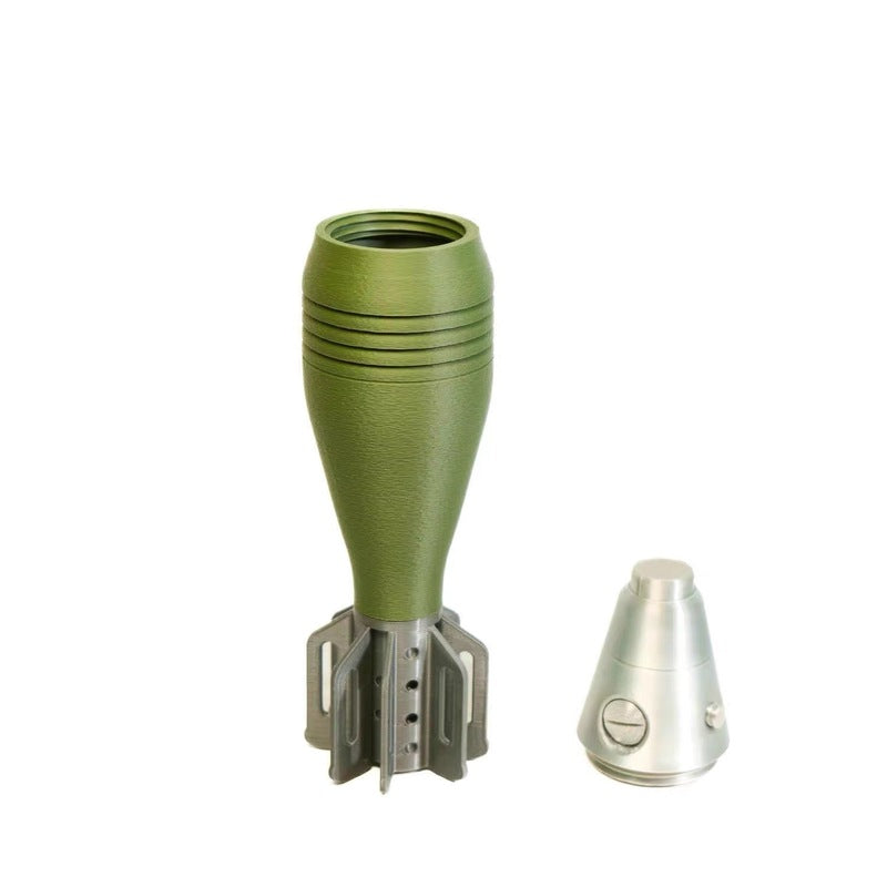 60mm Mortar Shell Pen Holder Desk Decor Replica Gift