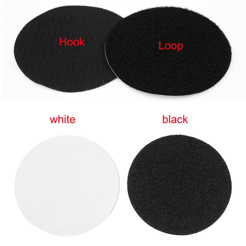 Self Adhesive Hook and Loop Dots, 60mm Anti Slip