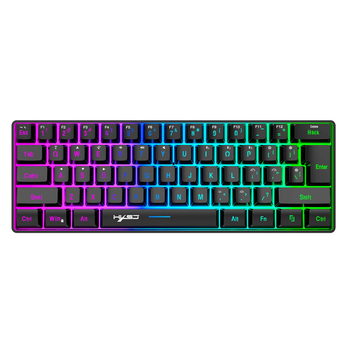 61 Key Wireless Keyboard: Bluetooth 5.0 & 2.4G