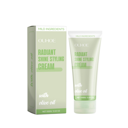 Hair Cream - Moisturizing Styling Cream for Curly Hairstyles