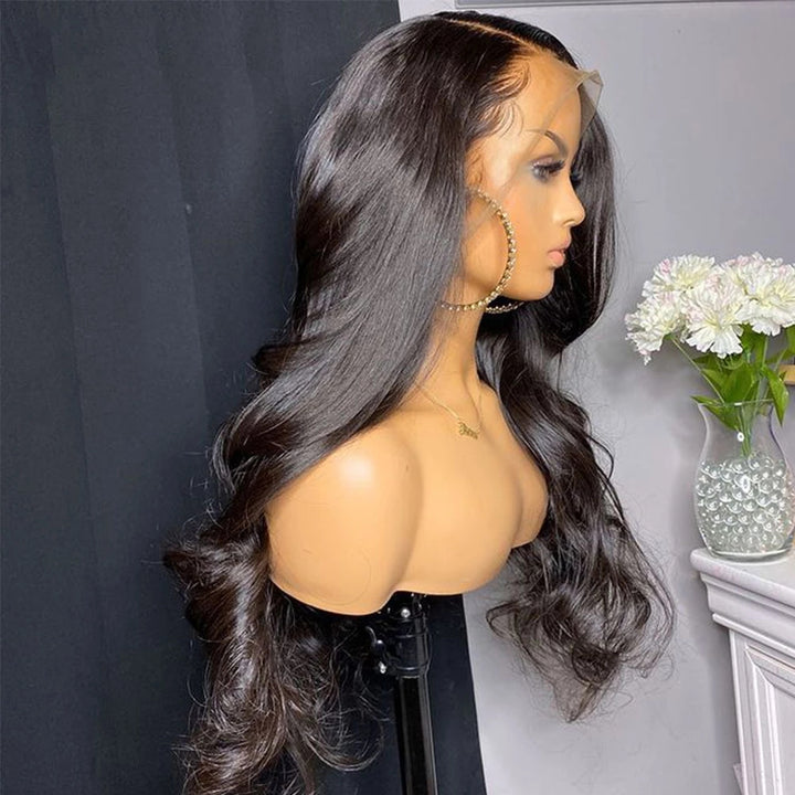 Lace Front Human Hair Wig for Natural Glamorous Waves