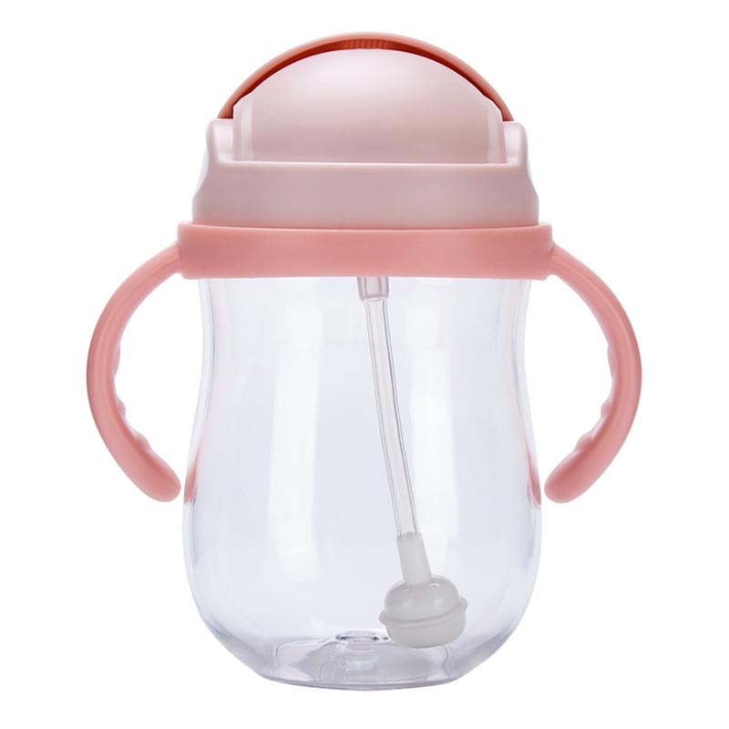 Handled Sippy Cup With Straw for Independent Drinking