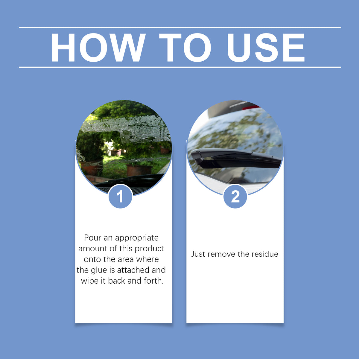 Automotive Adhesive Remover for Glue-Free Surfaces