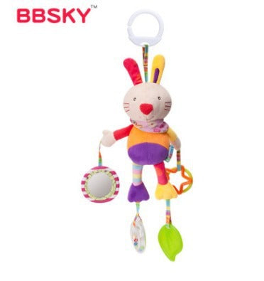 Baby Hanging Plush Wind Chime Toy – Cute Animal Charm