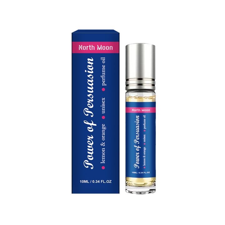 North Moon Charm Ball Perfume Oil, Fresh Citrus Duo Scent
