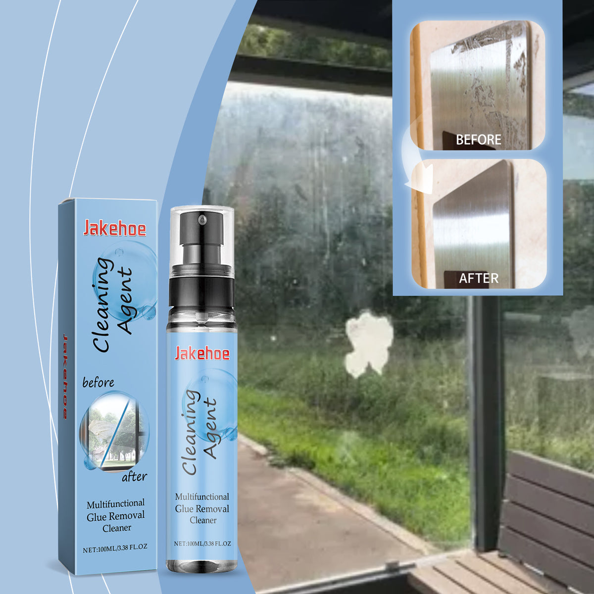 Glue Remover Spray for Cars, Glass & Home Surfaces