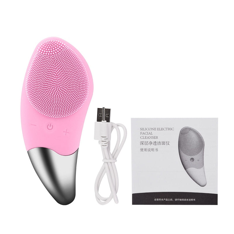Sonic Facial Cleansing Brush — Deep Pore Cleaning