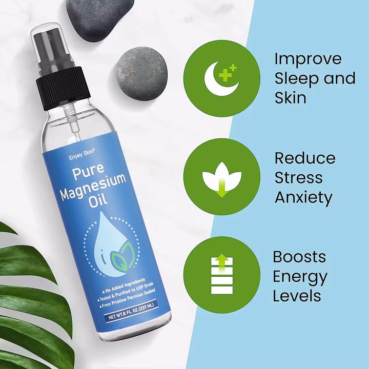 Magnesium Oil Spray for Muscle Relaxation & Sleep