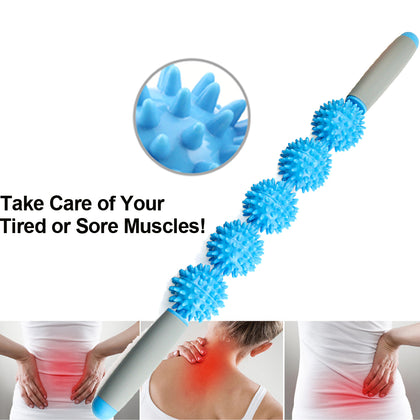 Deep Tissue Massage Ball: Spiky Plantar & Hand Massage Balls