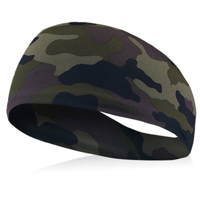 Sweat-Wicking Sport Headband for Yoga, Cycling, Gym