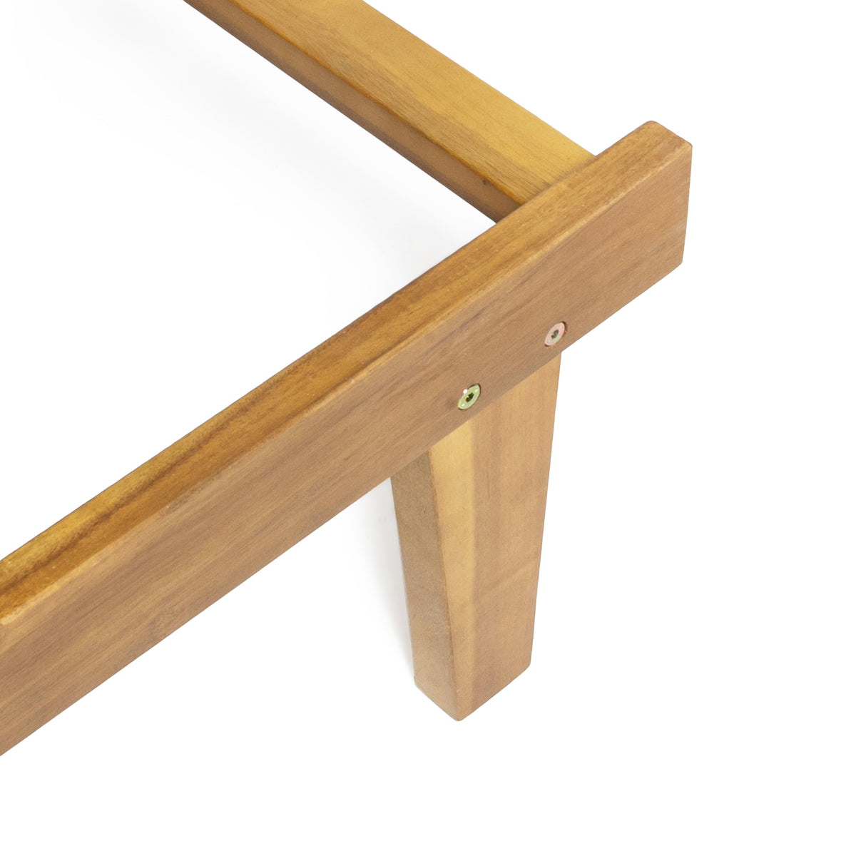 Adjustable Wooden Patio Chaise Lounge for Poolside Comfort