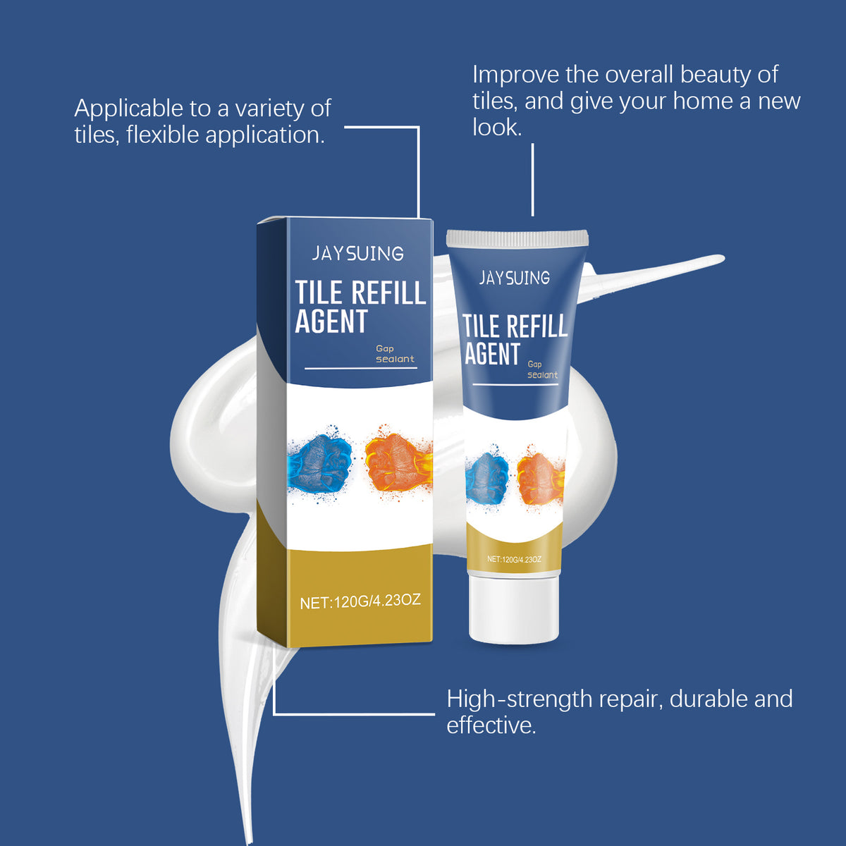 Grout Sealant Repair Paste for Waterproof Tile Joints