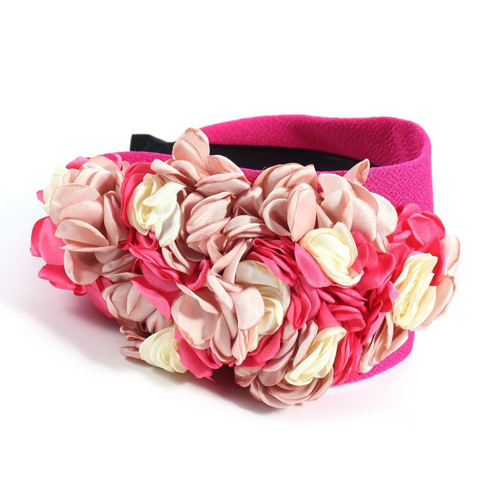 3D Floral Headband for Instant Statement Outfit Style
