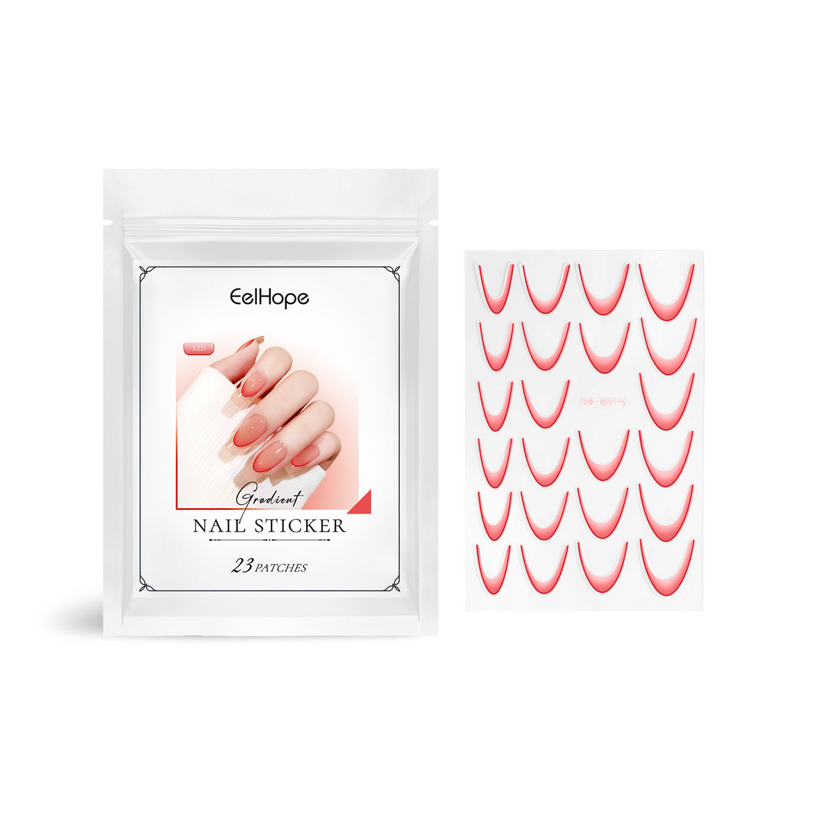 French Gradient Nail Stickers - Salon Ombre in Seconds