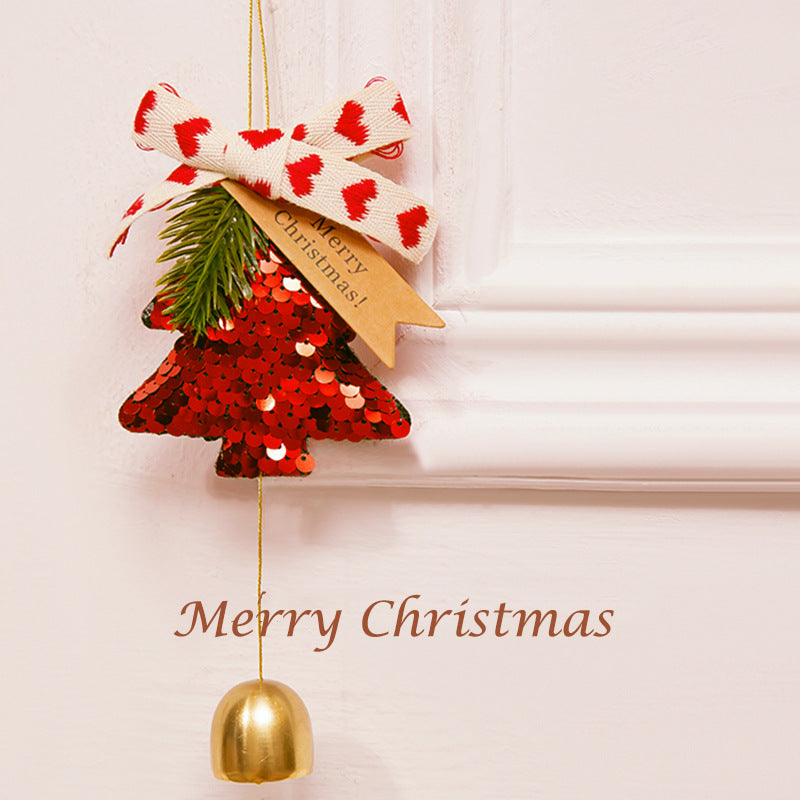 Christmas Tree Bell Ornament for Cozy Holiday Cheer