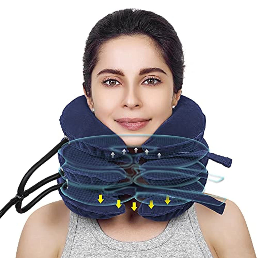 Cervical Traction Pillow — Neck Pain Relief & Decompression