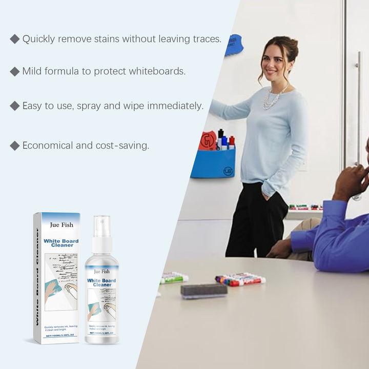 Whiteboard Cleaner for Fast, Trace-Free Ink Removal