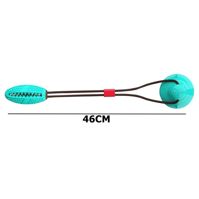 Interactive Dog Chew Ball for Indoor Tug & Enrichment