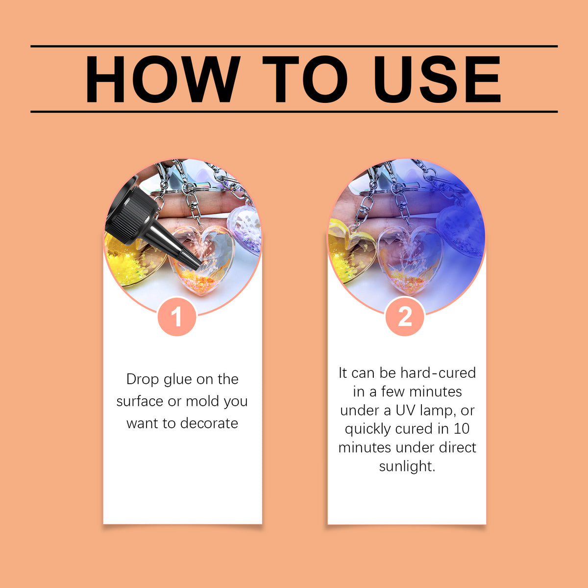UV Resin Adhesive for Clear, Strong DIY Craft Bonds
