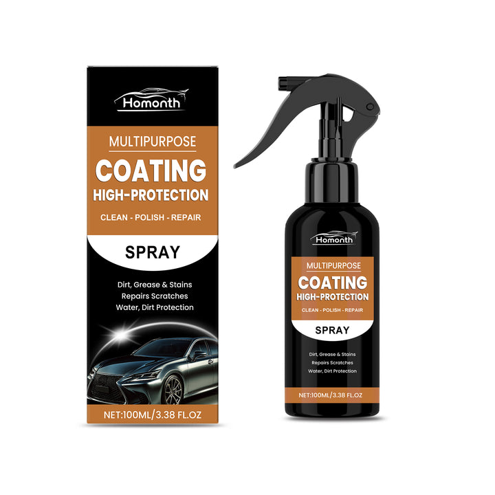 Automotive Coating Spray for Clean, Glossy Protection